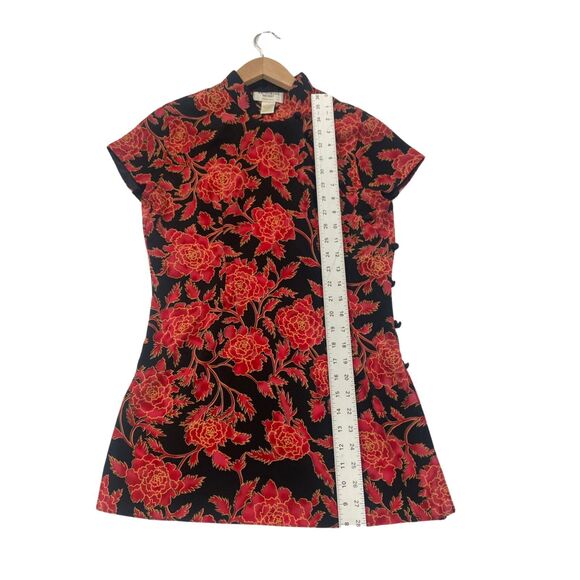 Vintage Victoria’s Secret Collection 2pc Set Sheer Pants Red Floral Size Small - Picture 6 of 12